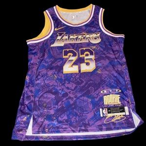 Embroidered LeBron James Lakers Jersey